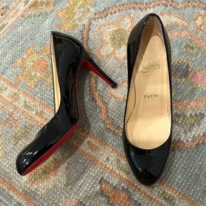 Christian Louboutin Dolly Pump, Black, Size 5
